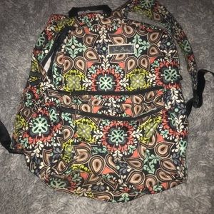Multi Colored Vera Bradley Backpack